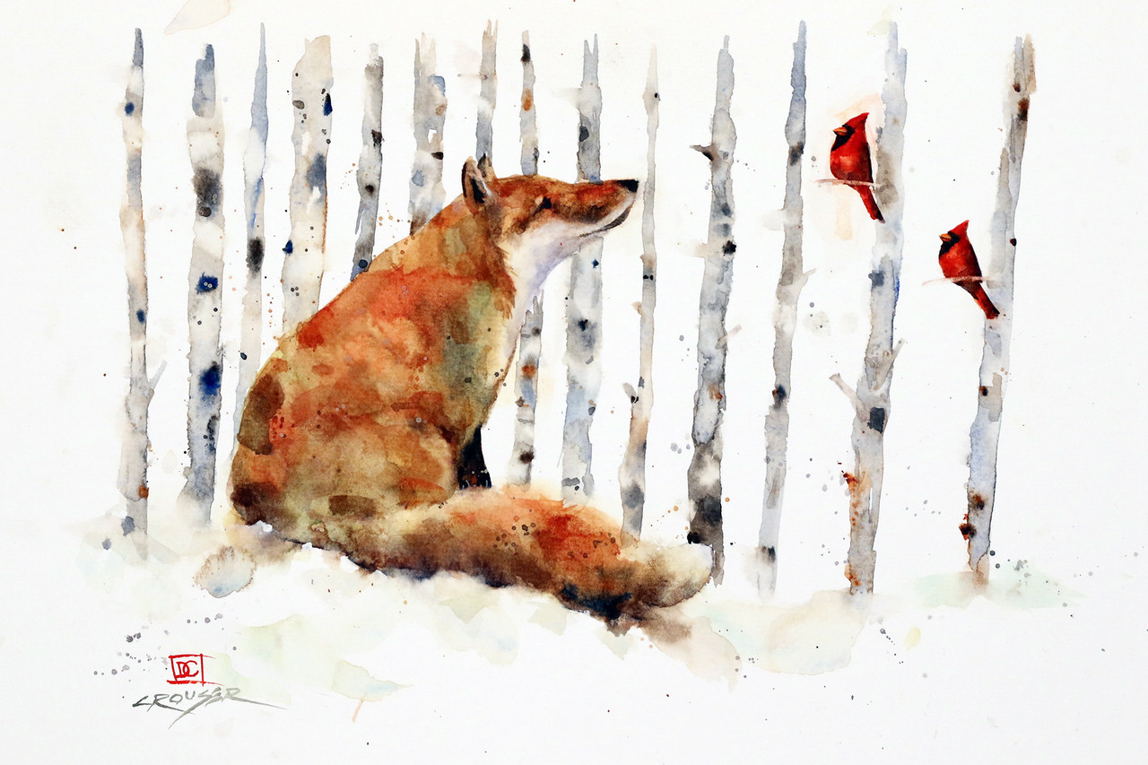 FOX, BIRDS & BIRCH - The Art of Dean Crouser