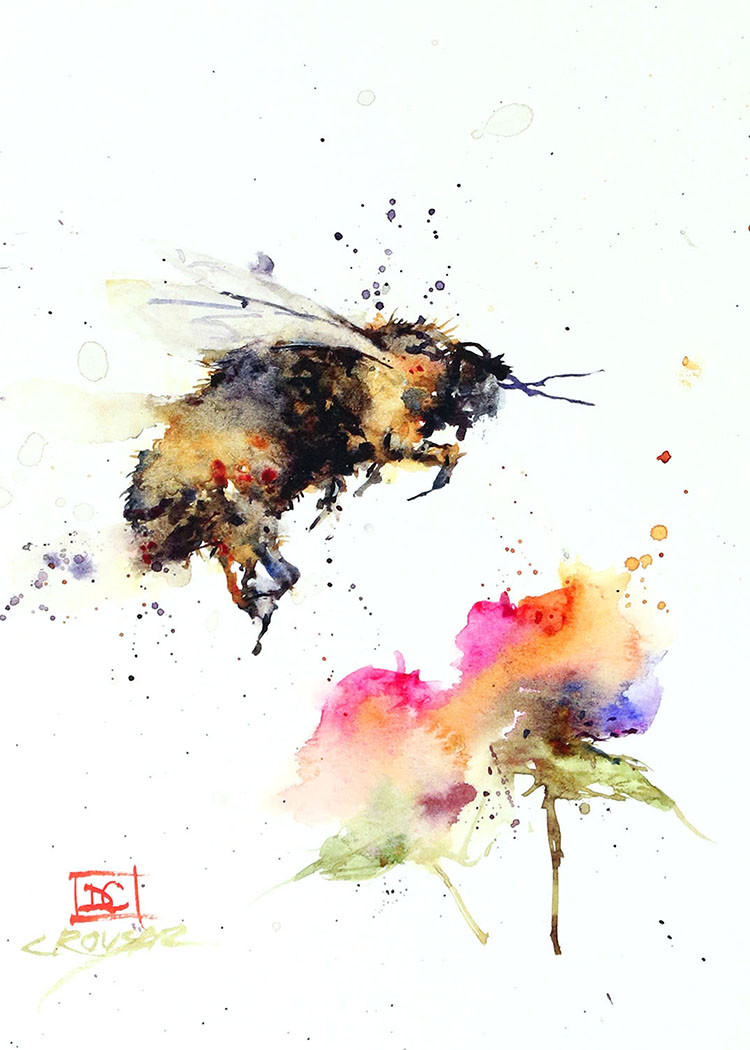 BUMBLEBEE FLOWER The Art Of Dean Crouser bumblebee-flower-the-art-of-dean-crouser