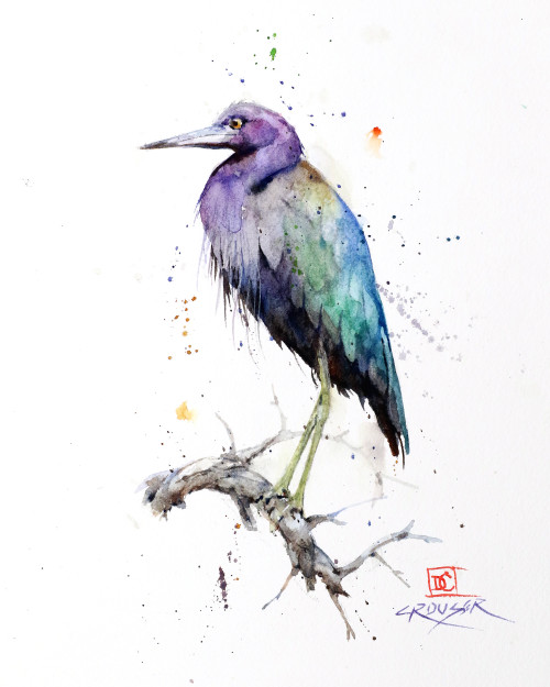 "STILLWATER HERON" original watercolor painting by Dean Crouser.

This original watercolor painting measures approximately 8-1/2" wide by 10" tall. Unframed.

Professionally packaged for safe shipping. 

Here's a great opportunity to own a DC original!

Artist retains any and all rights to future use of this image.

Copyright Dean Crouser©Thanks for looking!