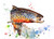 Set of six (6) "BROWN TROUT'' 5 x 7" blank greeting cards featuring the watercolor fish art of Dean Crouser. Buy additional sets and save!

Each card measures 5 x 7", blank inside, white envelope included. Each card is packaged in protective clear flap-seal bag.

Dean's printing partner is both FSC (Forest Stewardship Council) and SFI (Sustainable Forest Management) certified. These organizations promote responsible and sustainable management of forests.

Copyright Dean Crouser©

Thanks for looking!