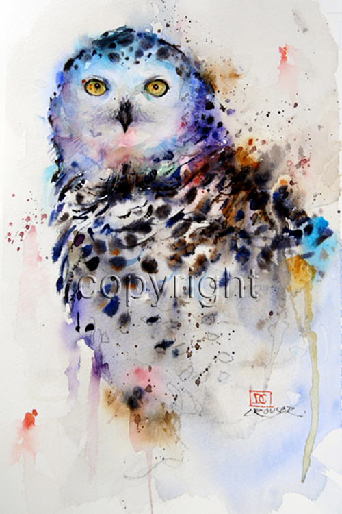 Snowy Owl The Art Of Dean Crouser