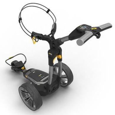 CT6 EBS Gun Metal Electric Golf Trolley 2022 - 18 Hole Lithium