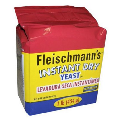 YEAST, INSTANT DRY, Fleischmann's - 1 Pound