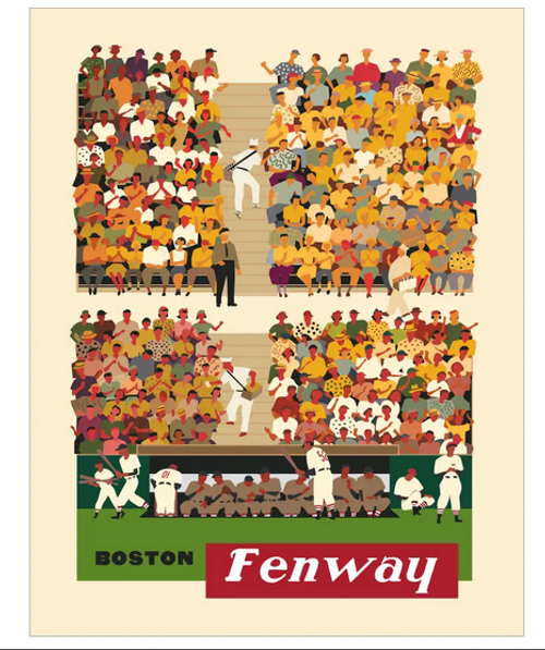 MAGNET, RED SOX FENWAY PARK, Fridgedoor - 2.5 x 3.5 inches