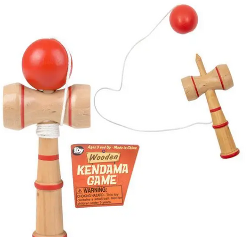 KENDAMA- WOODEN GAME/TOY- Each