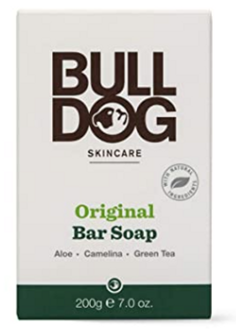 SOAP FOR MEN, SENSITIVE SKIN,, Bull Dog -  7 oz Bar *DEAL* Reg. $9.39