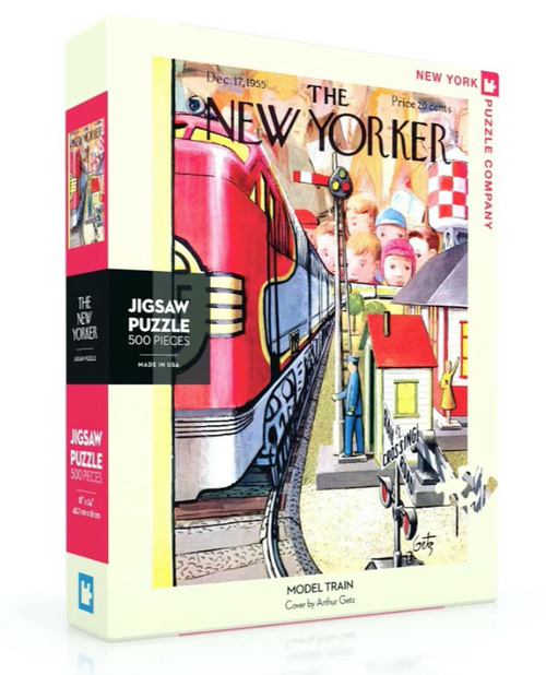 PUZZLE, Model Train, NY Puzzle Co. - 500 pieces