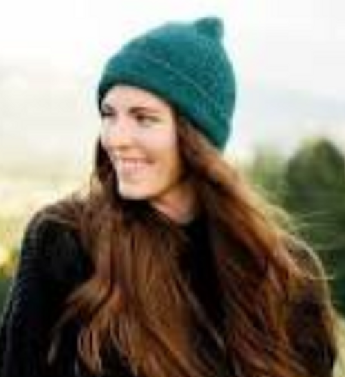 HAT, MILKSHAKE style, 100% Alpaca Wool, Assorted Colors, Andes Gifts - Choose your color