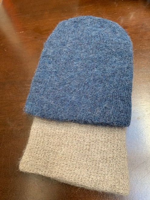 HAT, MILKSHAKE style, 100% Alpaca Wool, Assorted Colors, Andes Gifts - Choose your color