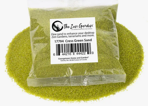 DECORATOR SAND, CRESS GREEN, Georgetown Home - 8 oz