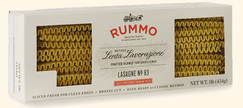 LASAGNA, WAVY, NOODLES, Pasta No. 83 Rummo - 16 oz
