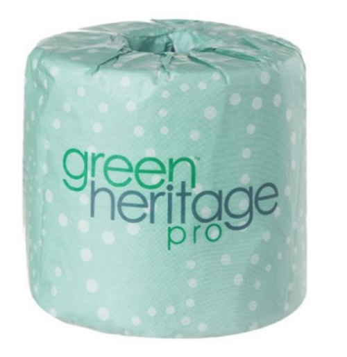 TOILET PAPER, BATH TISSUE, Green Heritage - 2ply 500 sheets