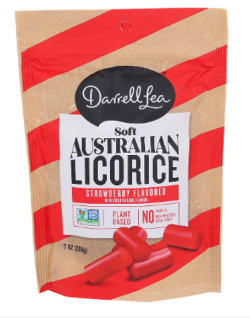 LICORICE, STRAWBERRY, Soft Australian, DARRELL LEA - 7 oz