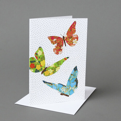 CARD, butterflies,  Carve Designs