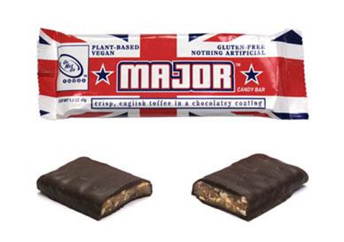 CANDY BAR, MAJOR VEGAN, GOMAX - 1.5 OZ