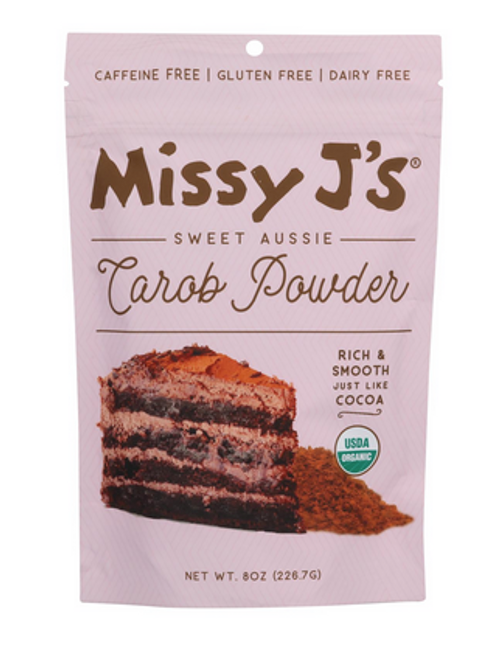 CAROB POWDER, ORGANIC, Missy J's - 8 oz