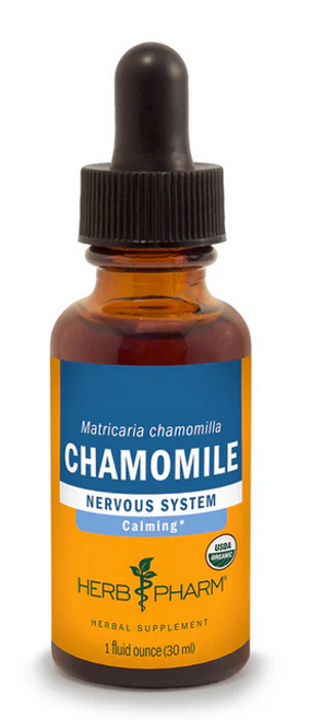 CHAMOMILE ORGANIC HERBAL SUPPLEMENT, Herb Pharm - 1 fl oz