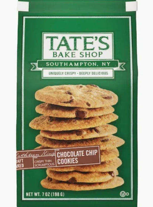 COOKIES, CHOCOLATE CHIP, Tate's Bakeshop - 7 oz Bag