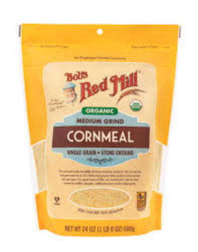 CORNMEAL, MEDIUM GRIND, Organic, Bob's Red Mill, Bulk, 1 lb