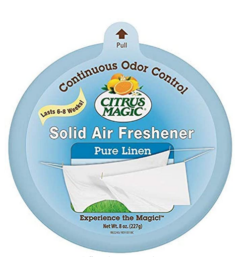 AIR FRESHENER, SOLID ODOR ABSORBER- LINEN, 8 oz, each