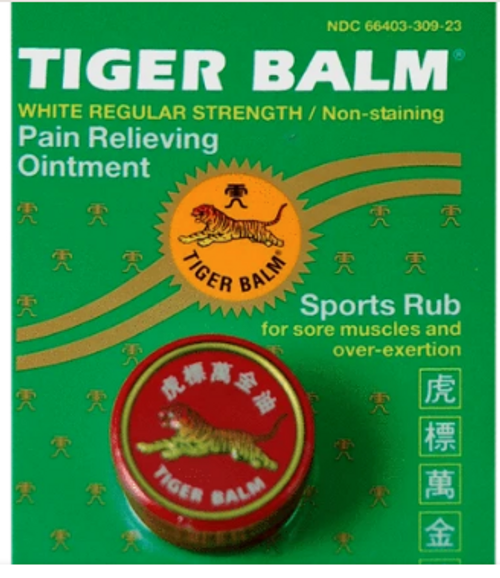 TIGER BALM, REGULAR STRENGTH WHITE