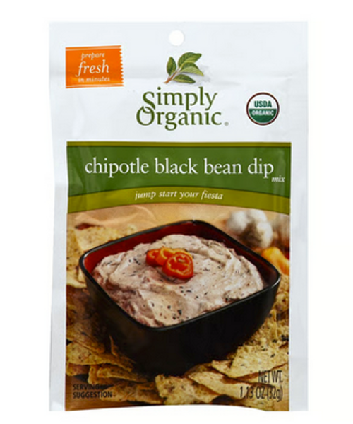 DIP MIX, CHIPOTLE BLACK BEAN, 1.13 oz
