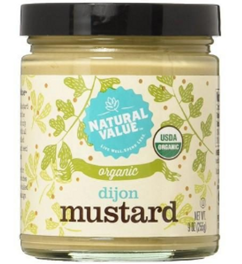 DIJON MUSTARD, Organic, Natural Value - 9 fl oz