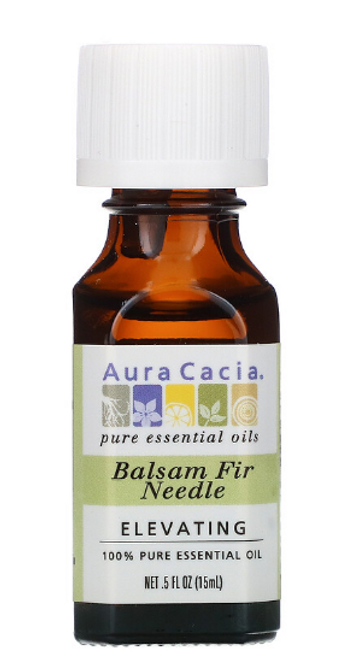 BALSAM FIR NEEDLE  Essential Oil, Aura Cacia - .5 FL OZ