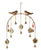 CHIME, BIRDS, RECYLED IRON AND GLASS BEADS Fair-Trade India, Global Crafts