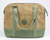 BAG, INSULATED LUNCH BAG, RECYCLED CORK/CANVAS, Onyx + Green - Each