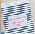 SANDWICH BAG, REUSABLE PAPER, NAVY STRIPE, Lunchskins - 25 bags *50% OFF* Reg. $4.75