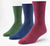 SOCKS, CLASSIC CREW ORGANIC COTTON -  3 packs