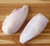SPLIT CHICKEN BREASTS, ORGANIC, BONE-IN with rib meat, Smart Chicken  $9.19/lb