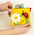 COIN PURSE: Felt Daisy Ladybug, Tibet Collection - Each