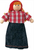 DOLL, WOMAN FARMER, Sustainable and eco-friendly Plan Toys - 5 inches tall