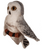 WILD WOOLIE BIRD, FELT SNOWY OWL F/T Tibet Collection - Each