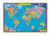 POSTER, MAP OF THE WORLD, Eeboo - 2 ft x 3 ft