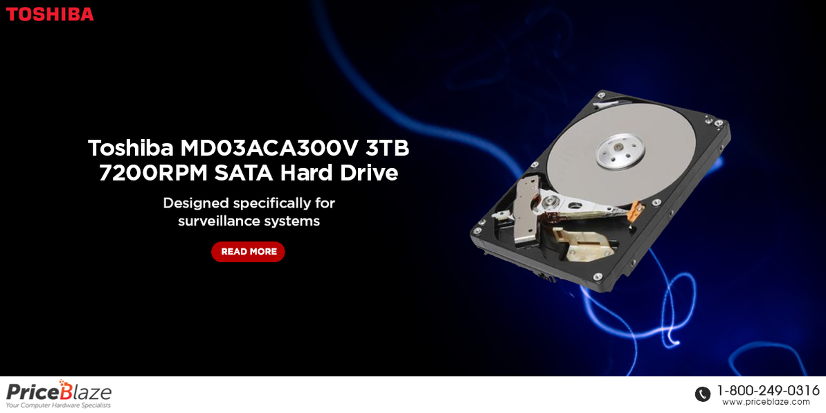 Enhancing Surveillance Systems with the MD03ACA300V Toshiba 3TB Surveillance Hard Drive