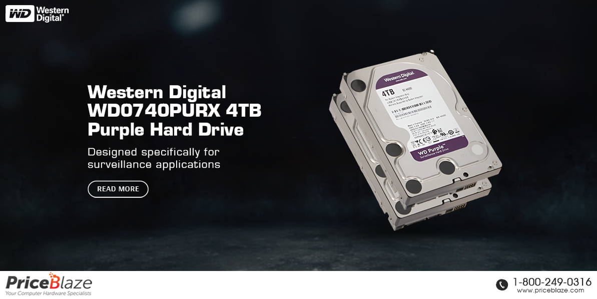 Exploring the Features of the WD0740PURX 4TB Purple Hard Drive