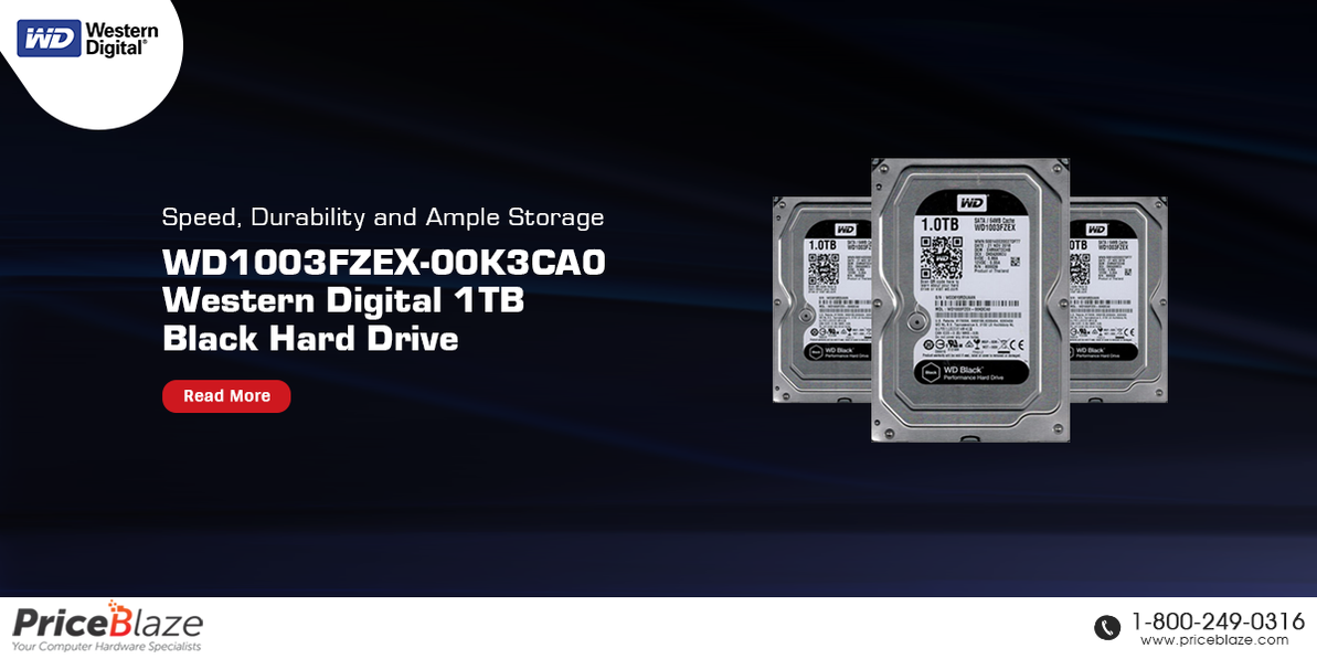 WD1003FZEX-00K3CA0 Western Digital 1TB 7200RPM Black Hard Drive Review