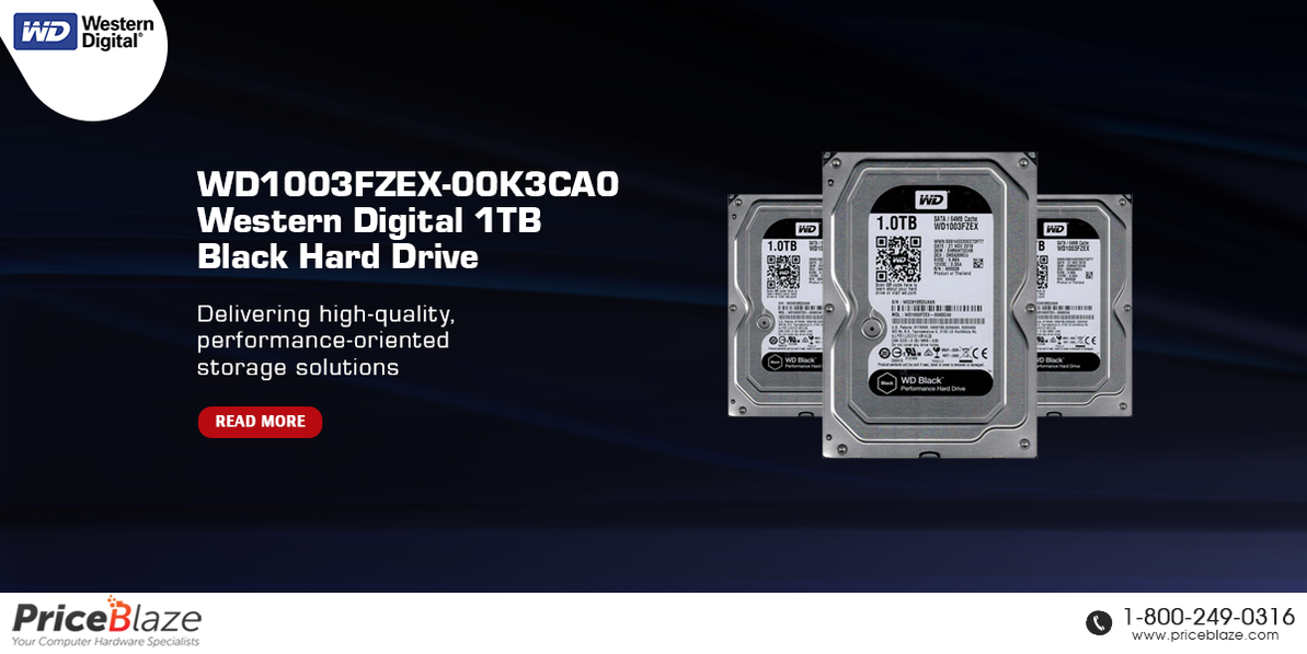 WD1003FZEX-00K3CA0 Western Digital 1TB 7200RPM Black Hard Drive Review