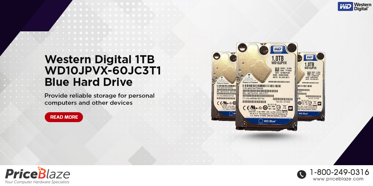 WD10JPVX-60JC3T1 Western Digital 1TB SATA Blue Hard Drive Review