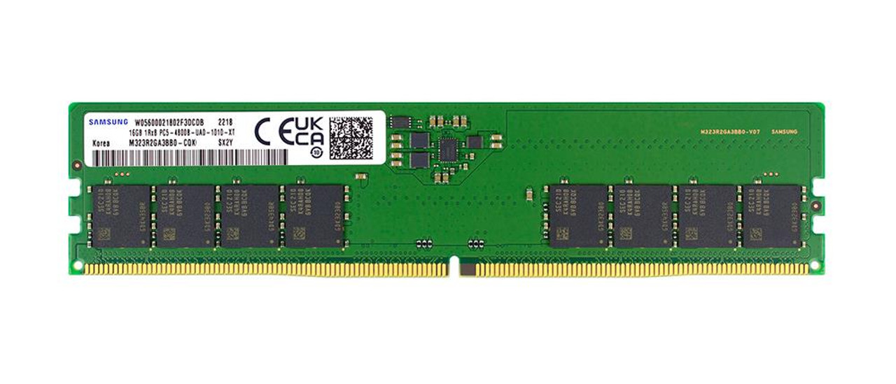 M323R2GA3BB0-CQKOD Samsung 16GB DDR5 non ECC Unbuffered 4800MHz PC5 38