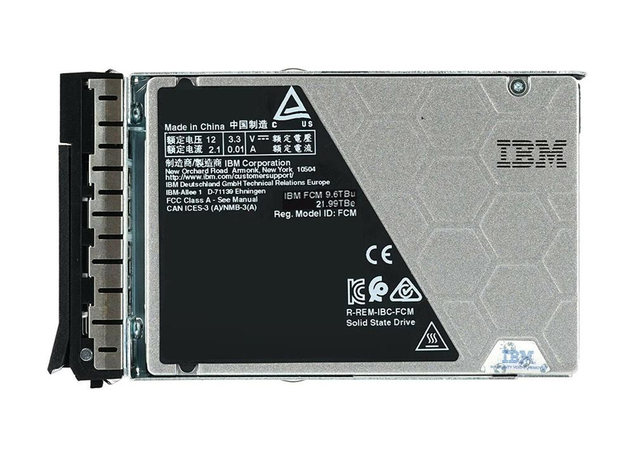 01YM583 IBM 9.6TB TLC PCI Express 3.0 x4 NVMe U.2 2.5-inch Internal Solid  State Drive (SSD) FlashCore Module (FCM)