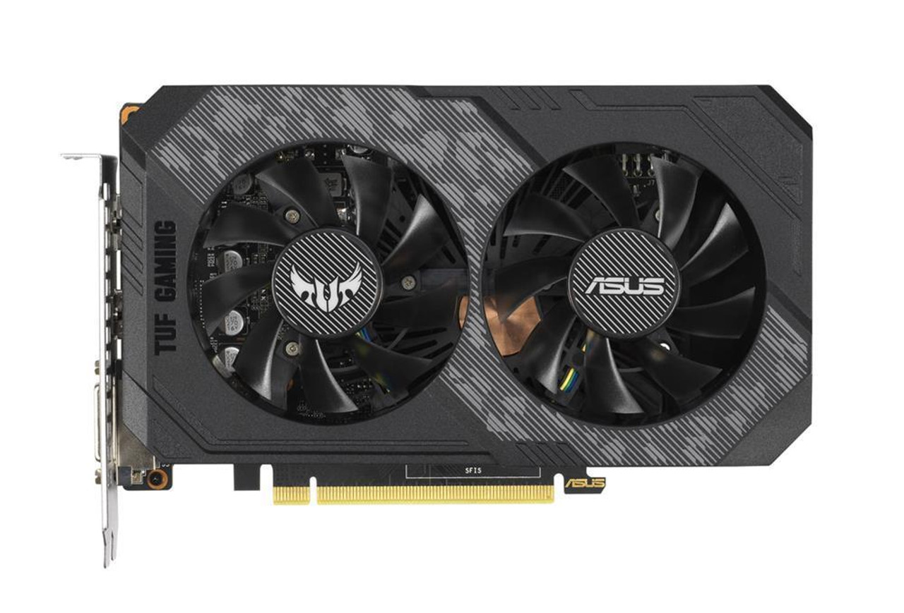 TUF-GTX1660TI-O6G-EVO-GAMING ASUS TUF-GTX1660TI-O6G-EVO-GAMING Nvidia  GeForce GTX 1660 Ti 6GB GDDR6 192-Bit HDMI / 2x DisplayPort / DVI-D  PCI-Express