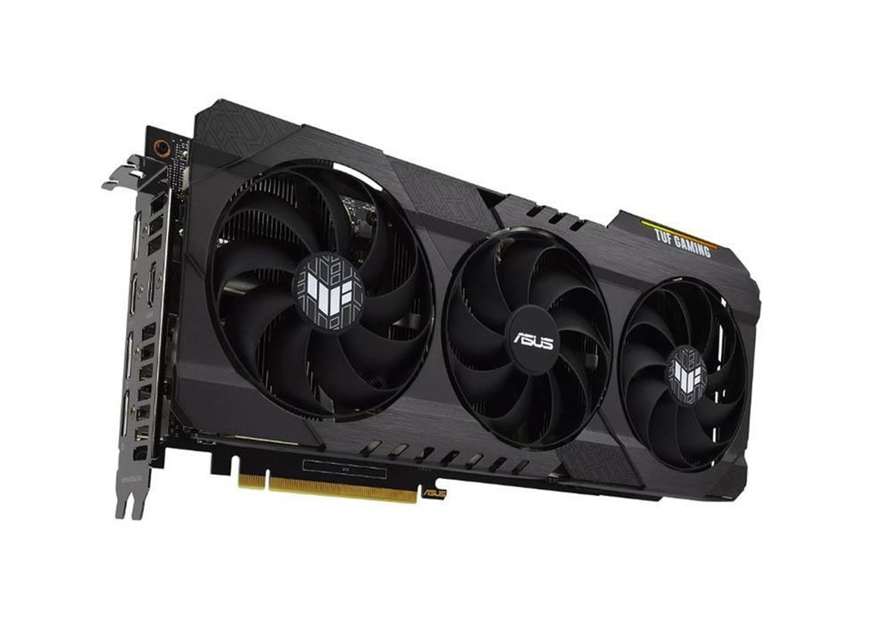 90YV0GY1-M0NA00 ASUS TUF-RTX3070TI-8G-GAMING Nvidia GeForce RTX 3070 Ti 8GB  GDDR6X 256-Bit 2x HDMI / 3x DisplayPort PCI-Express 4.0 Video Graphics