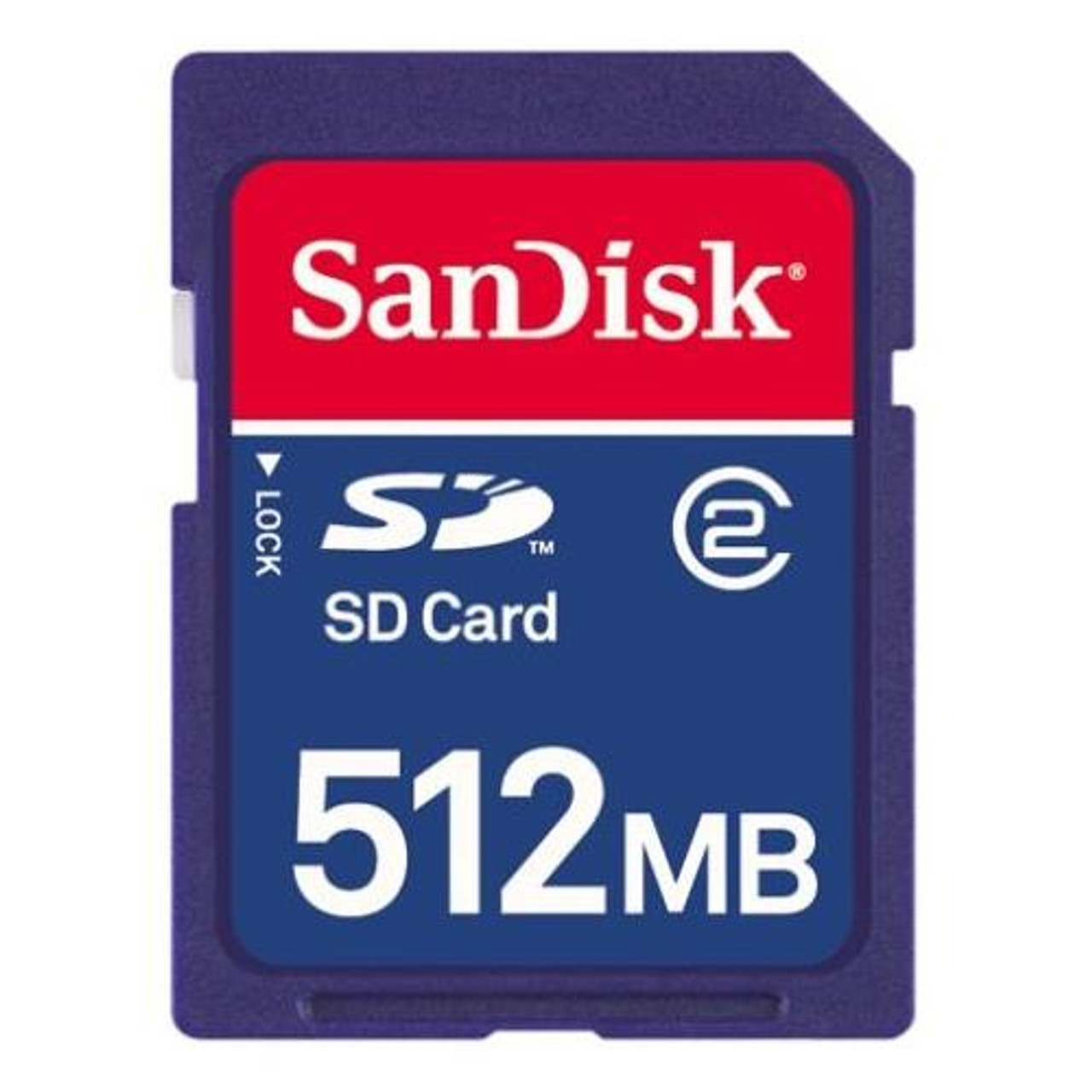 SanDisk Secure Digital SD Memory Card 512 MB 