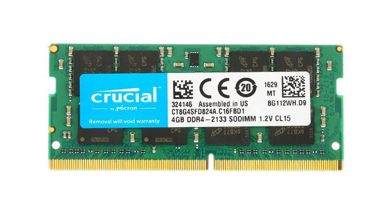 Crucial SODIMM DDR4 2400 PC4-19200 8GB CL17