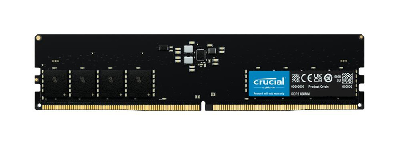 Crucial 16GB PC5-38400 DDR5-4800MHz non-ECC Unbuffered CL40 288