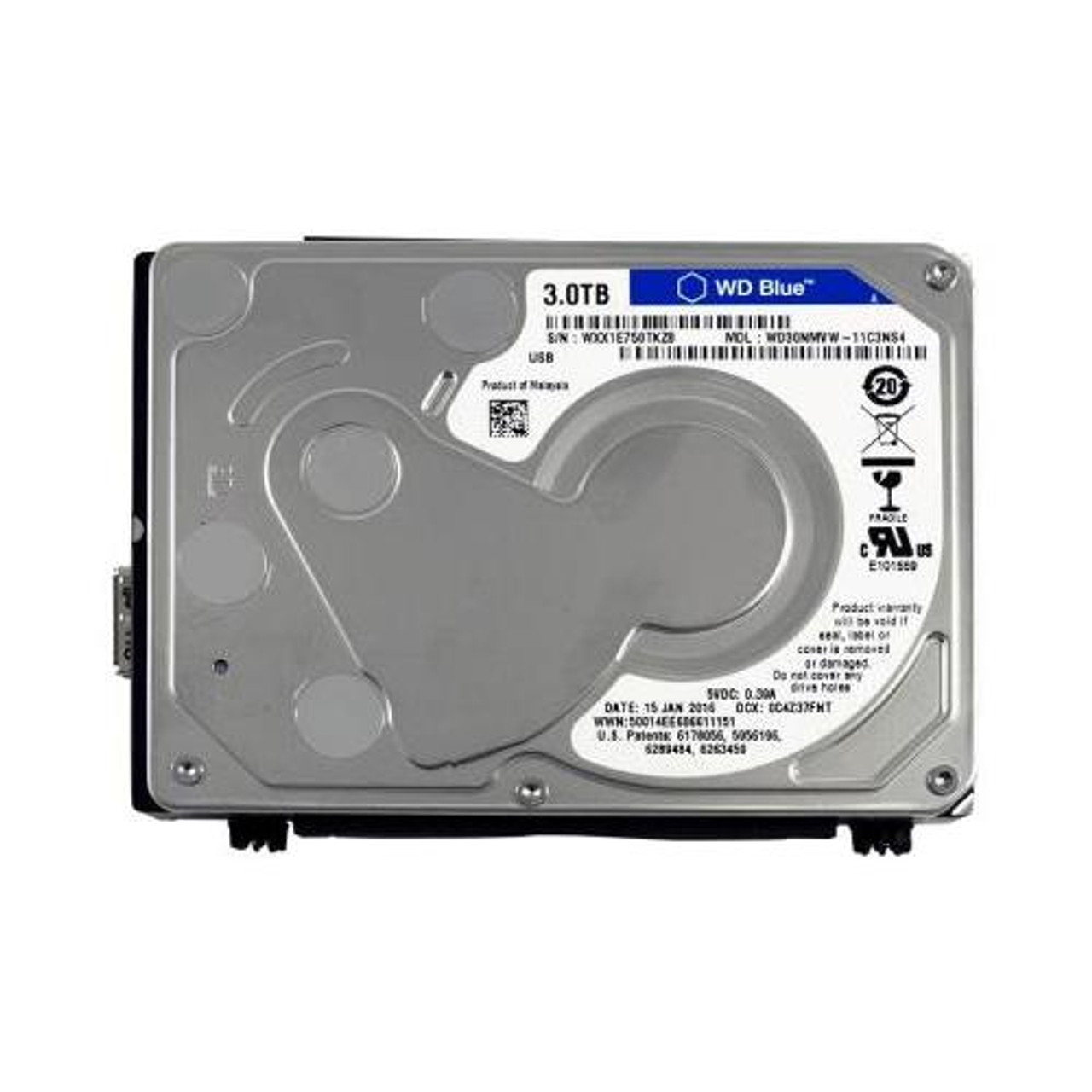 WD30NMVW-11C3NS4 Western Digital Blue 3TB 5400RPM USB 3.0 Internal Hard Drive